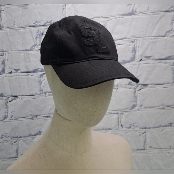 Saint Laurent Hat Baseball Cap Black Logo SL Initials Made in Italy Size 57 cm main image 14